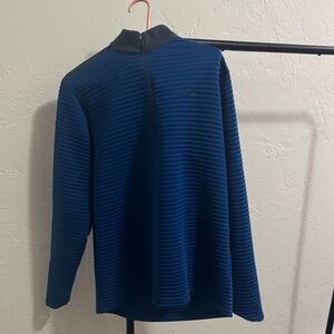 Blue Under Armour Quarter-Zip Pullover